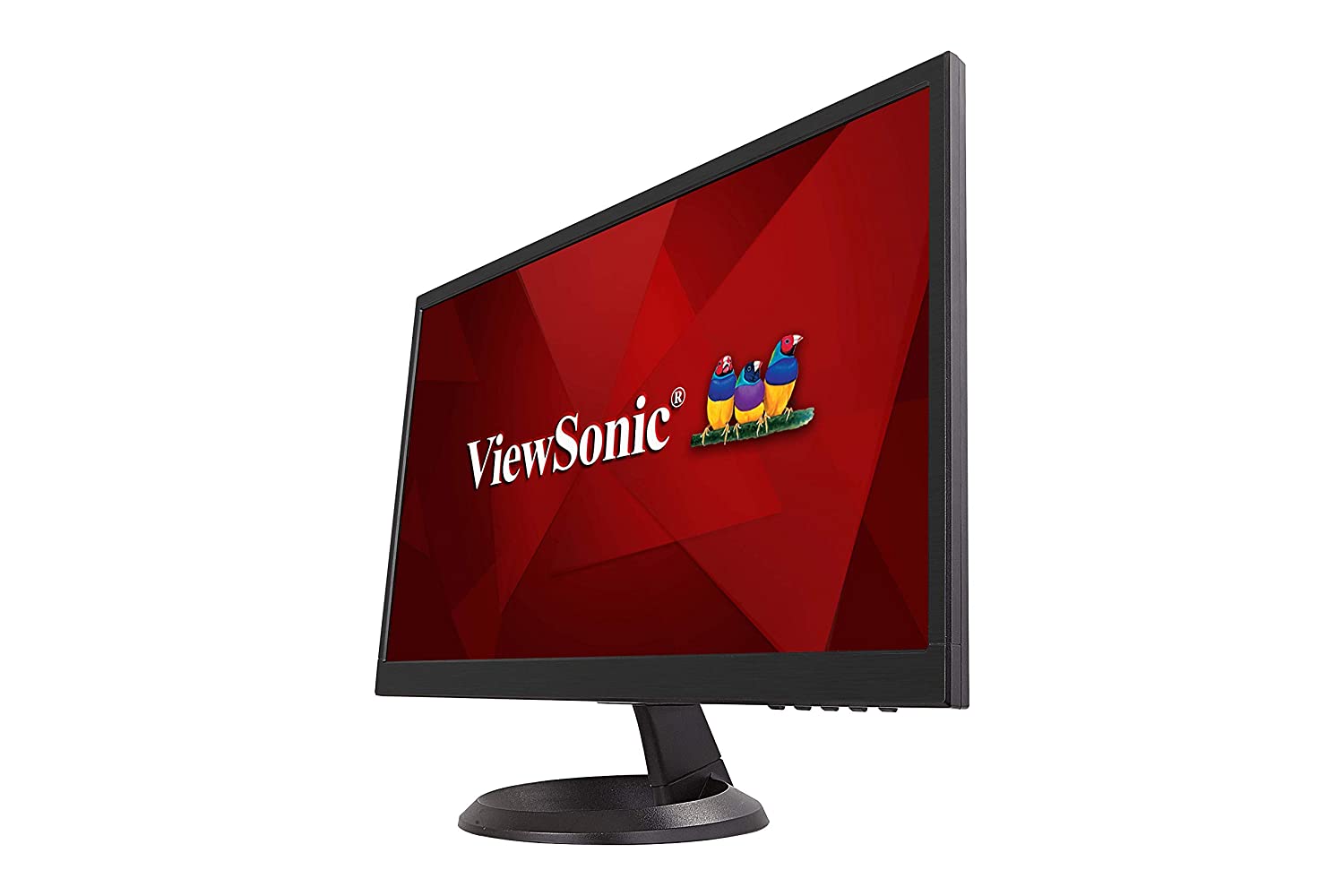 ViewSonic 22" Full HD LED 1080p HDMI & VGA Eye Care Technology Flicker-Free and Blue Light Filter - Certified Refurbished