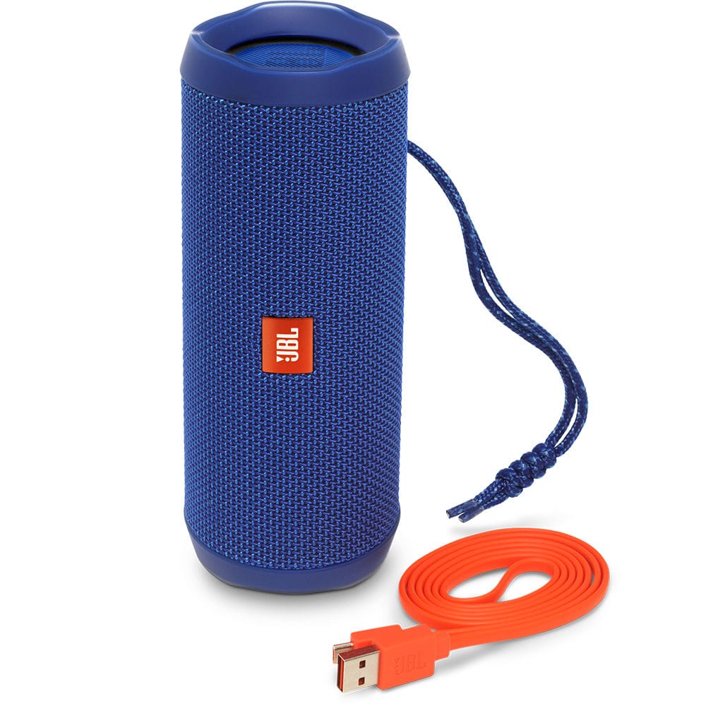 JBL Flip 4 Bluetooth Speaker Ocean Blue - Certified Refurbished
