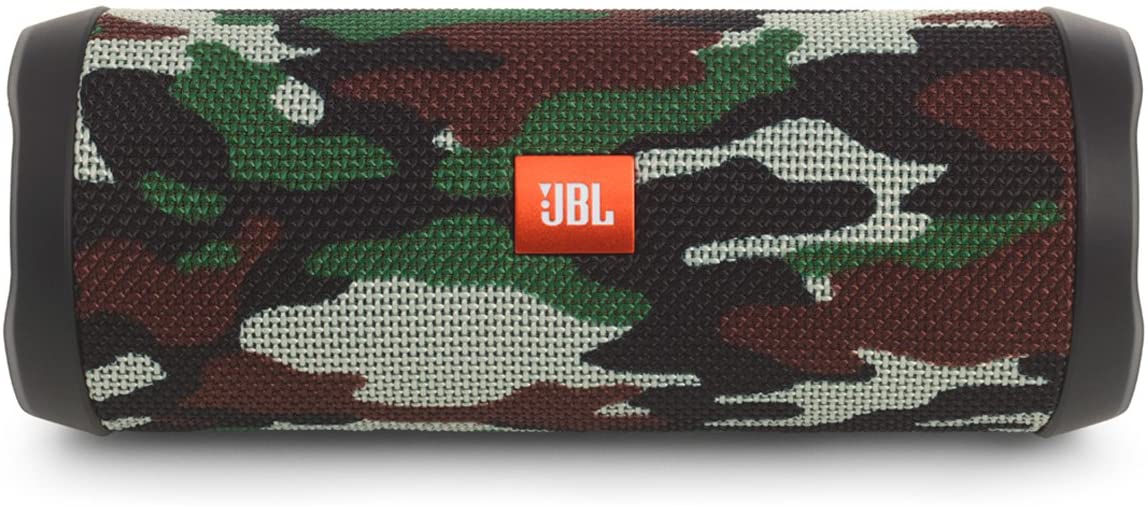 JBL Flip 4 Bluetooth Waterproof Portable Speaker, Camo - Certified Refurbished