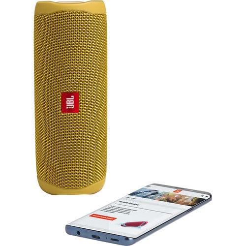 JBL FLIP 5 Waterproof Speaker Yellow - Certified Refurbished