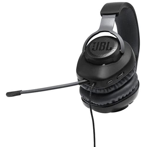 JBL Quantum 100 Wired Headset for Gaming, Black - Certified Refurbished