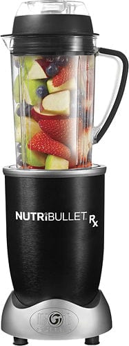 NutriBullet Rx Shakes, Smoothies, Food Prep, and Frozen Blending 45 Ounces 1700 Watts Personal Blender, Black - Certified Refurbished