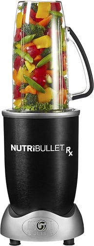 NutriBullet Rx Shakes, Smoothies, Food Prep, and Frozen Blending 45 Ounces 1700 Watts Personal Blender, Black - Certified Refurbished