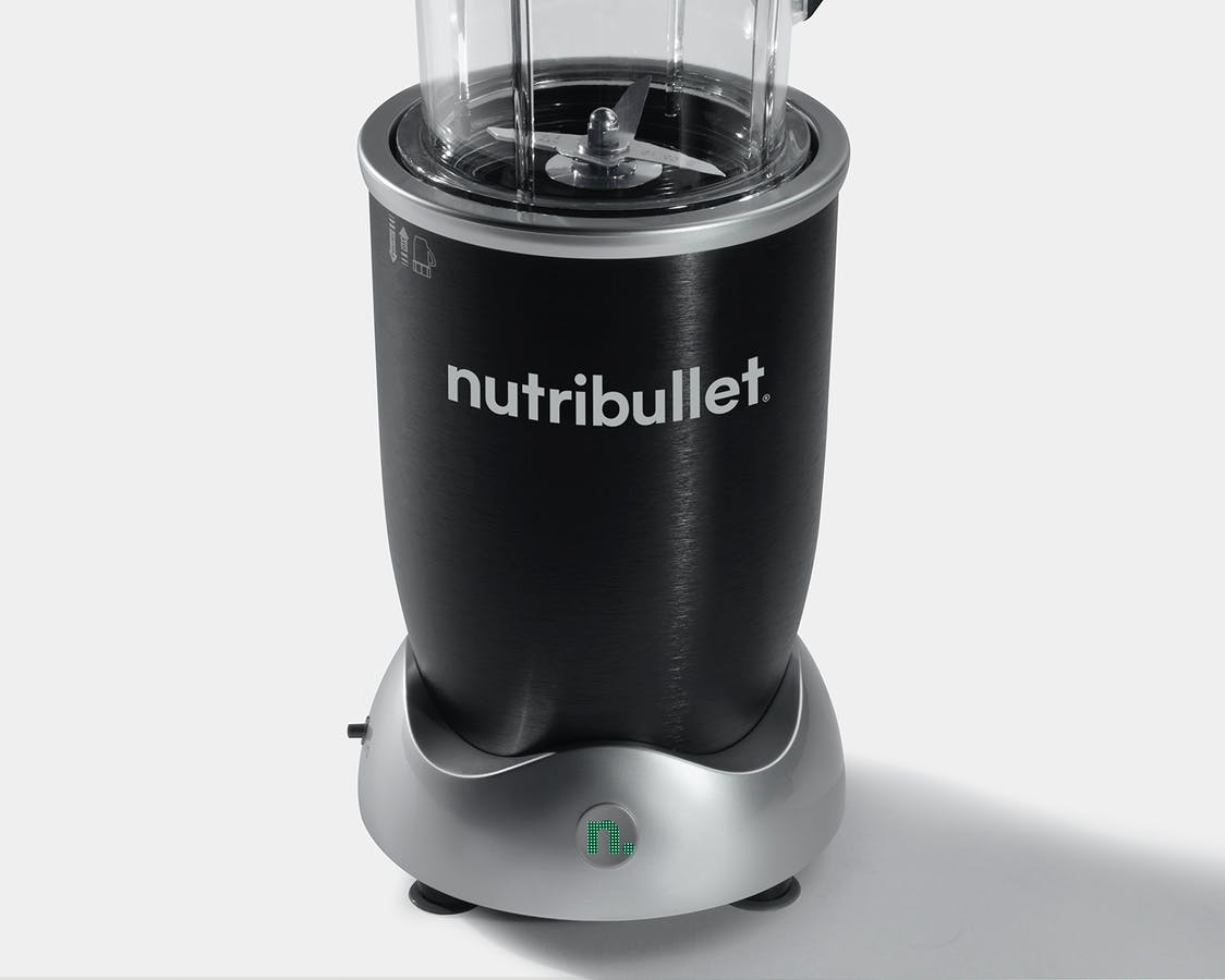 NutriBullet Rx Shakes, Smoothies, Food Prep, and Frozen Blending 45 Ounces 1700 Watts Personal Blender, Black - Certified Refurbished