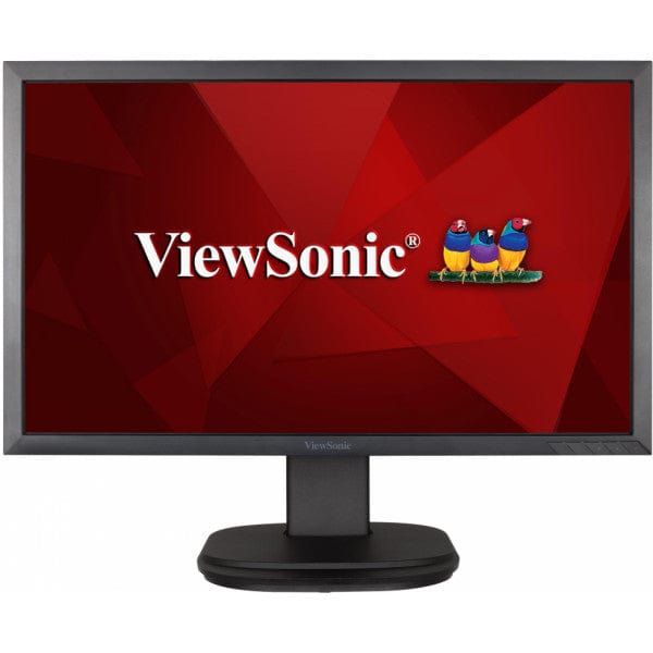 ViewSonic 24" Full HD Ergonomic LED Monitor with Flexible Connectivity - Certified Refurbished