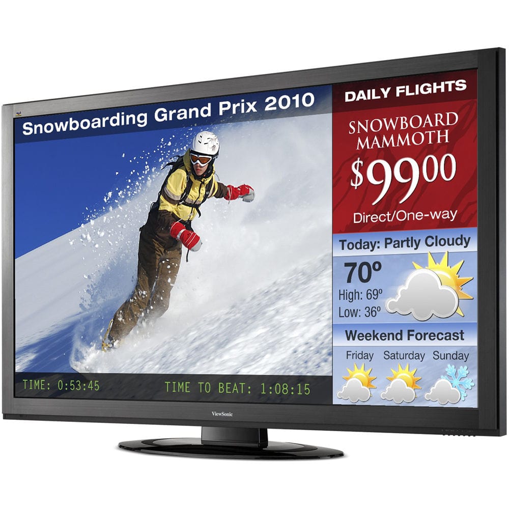 ViewSonic 65" LED LCD Display - Certified Refurbished