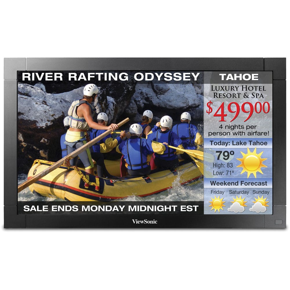 ViewSonic 32" Commercial Display Certified Refurbished