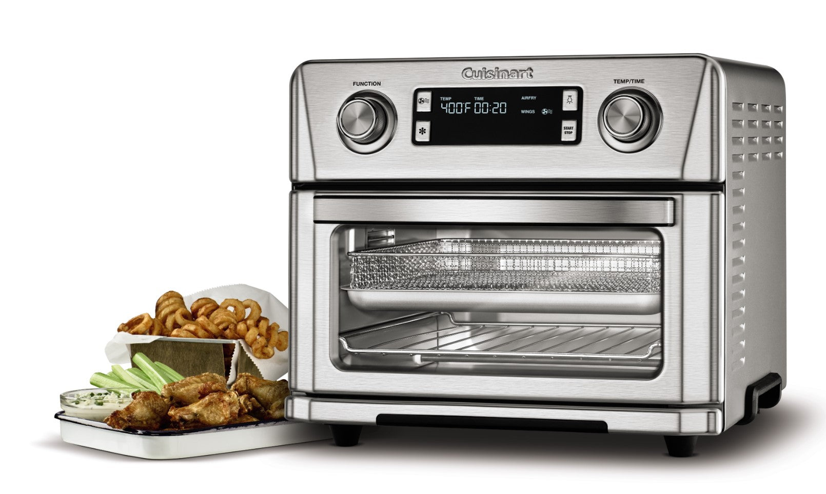 Cuisinart CTOA-130PC2FR 17L Digital Air Fryer Oven - Certified Refurbished