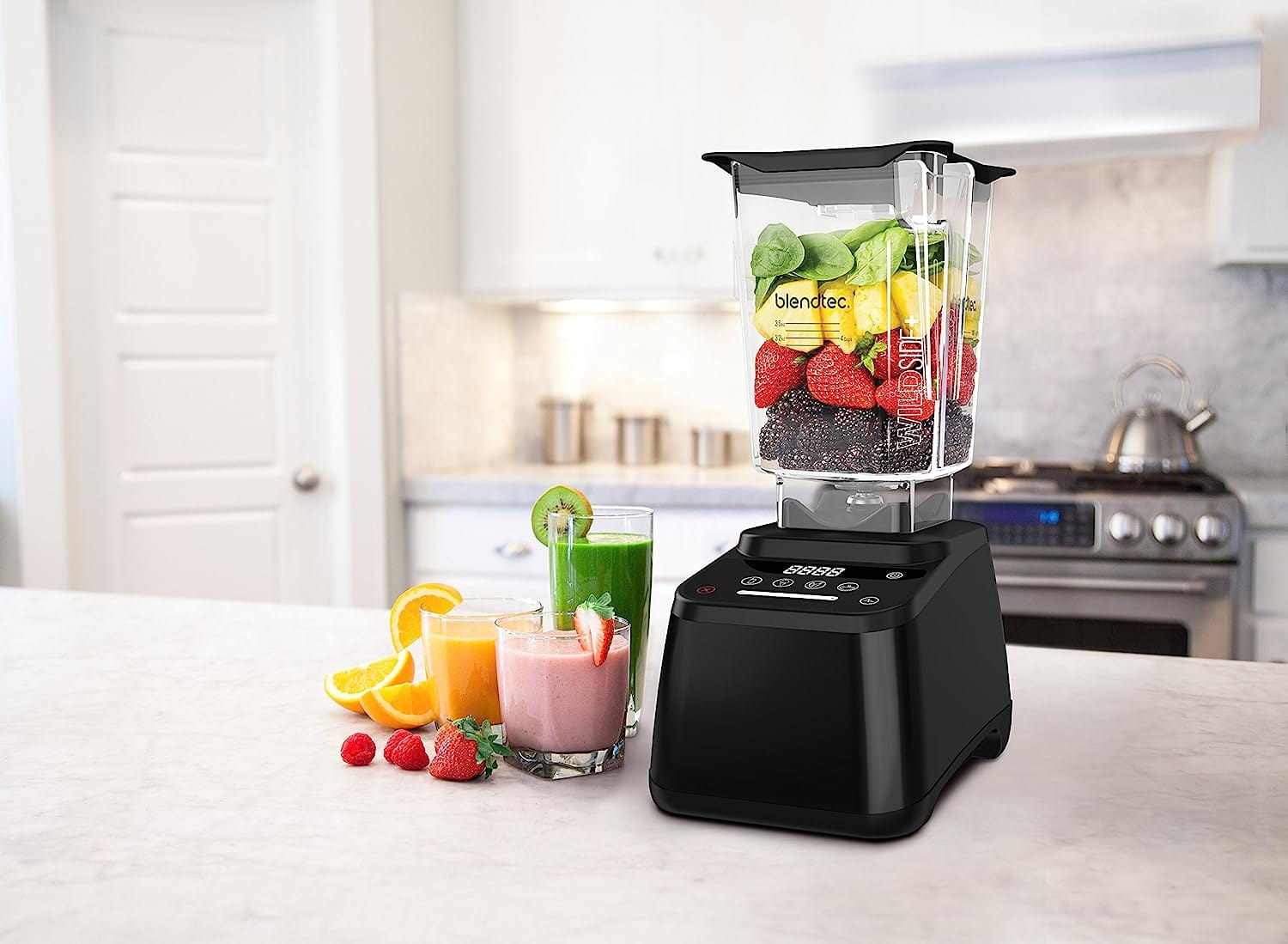Blendtec Designer 625 WildSide+ 90oz Jar Blender Black - Certified Refurbished