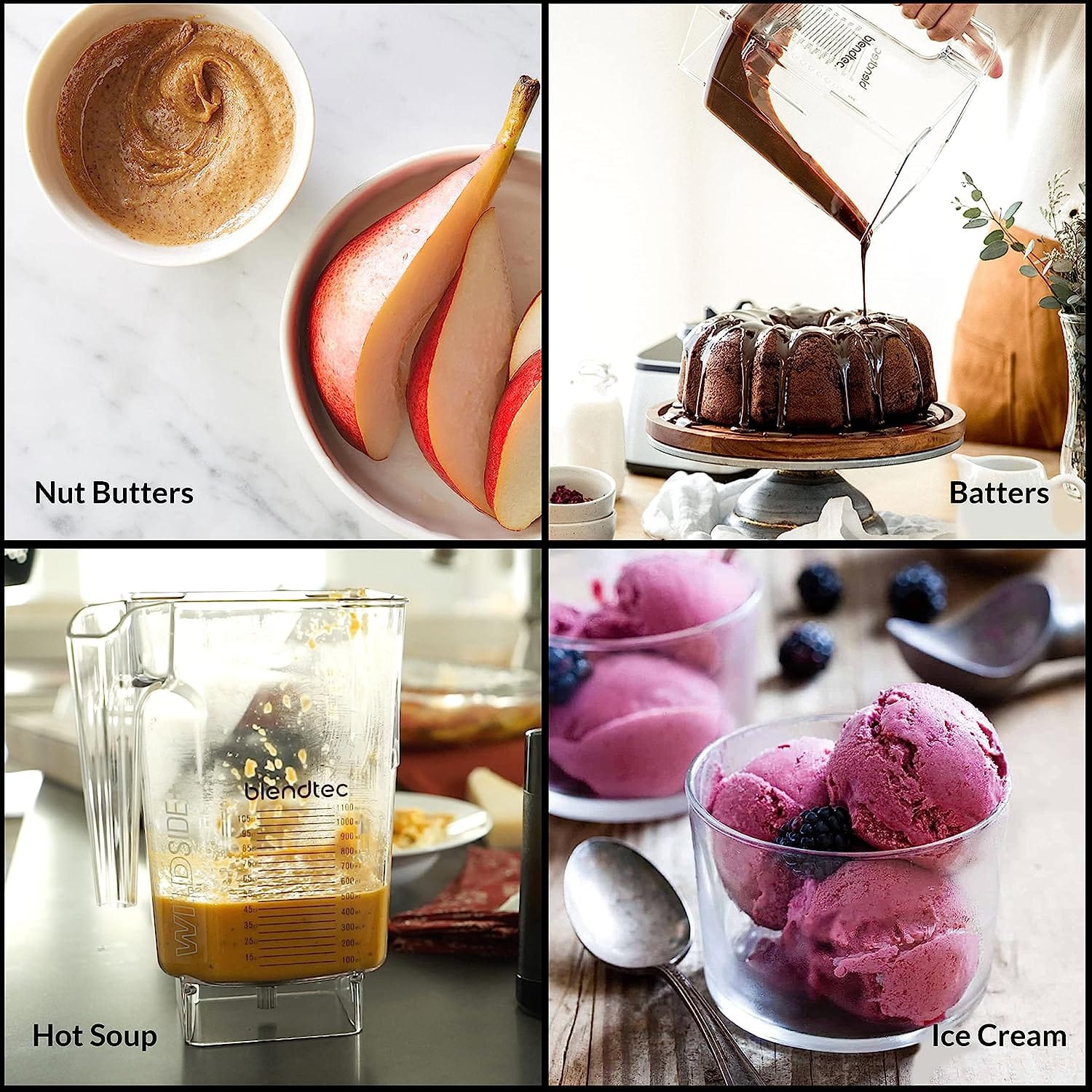 Blendtec Designer 625 WildSide+ 90oz Jar Blender Black - Certified Refurbished