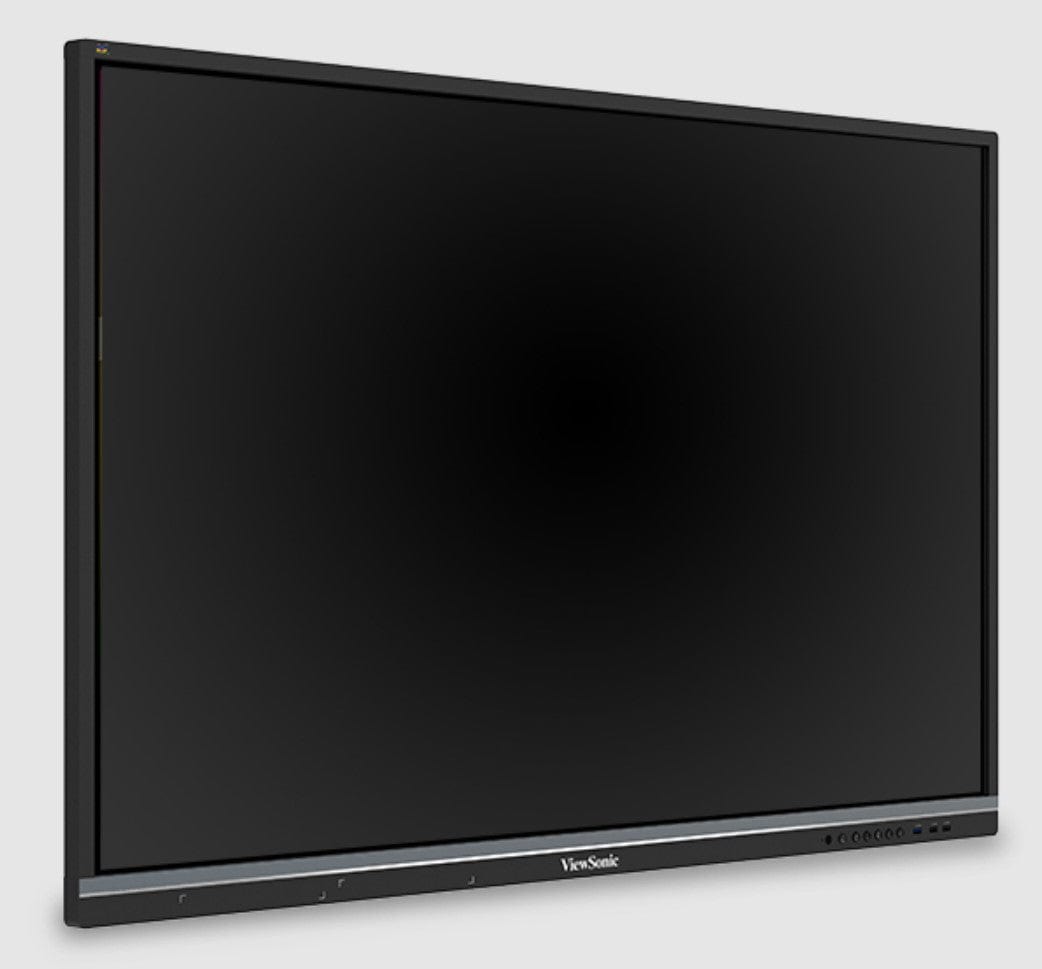 ViewSonic 86" 2160p 4K 20-Point Touch Screen 4K UHD Anti-Glare ARM Cortex A53 1.2GHz Android 5.1, 16GB ViewBoard - Certified Refurbished