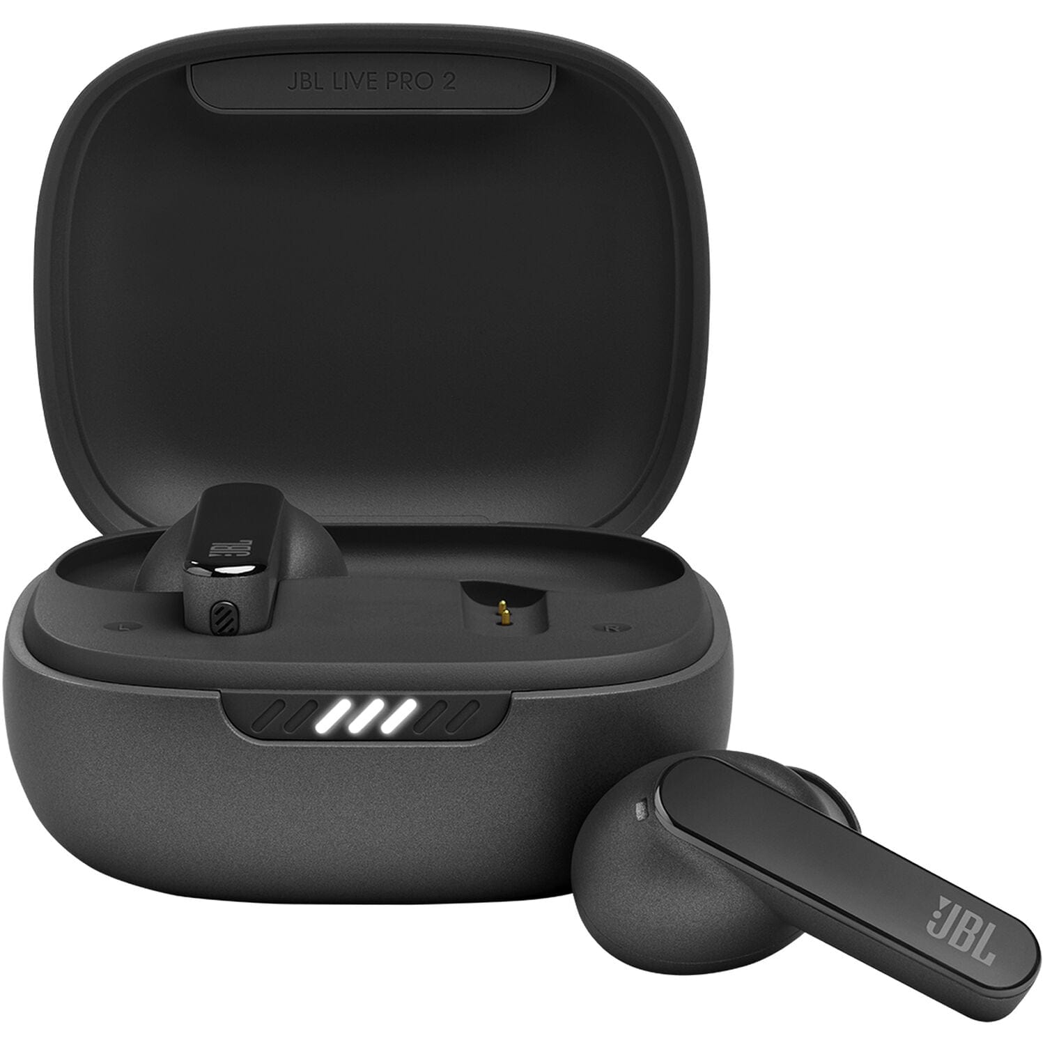 JBL Live Pro TWS 2 Noise-Cancelling In-Ear Headphones, Black - Certified Refurbished