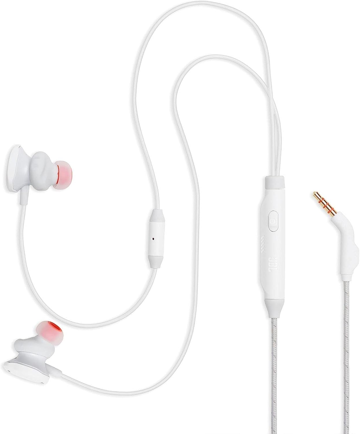 JBL Quantum 50 Wired In-Ear Gaming Headphones White - Certified Refurbished
