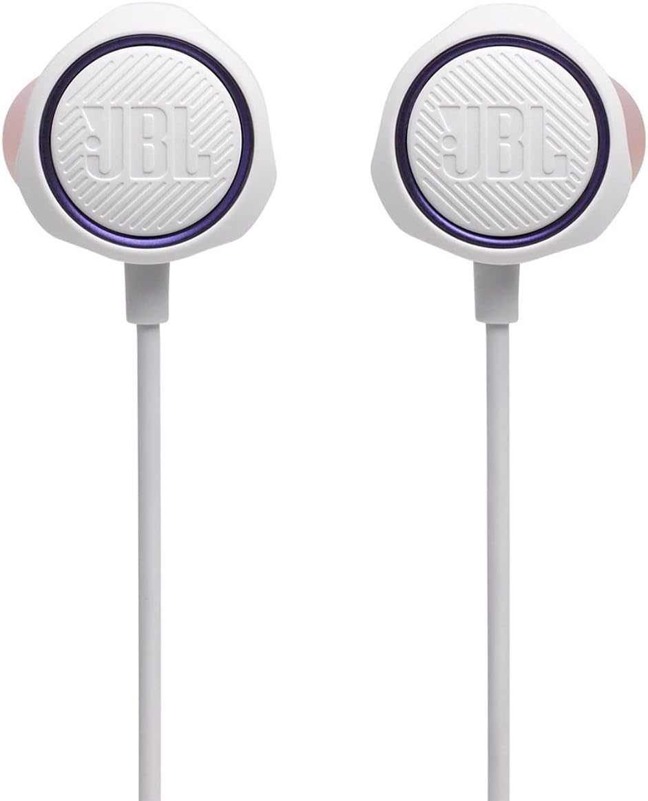 JBL Quantum 50 Wired In-Ear Gaming Headphones White - Certified Refurbished