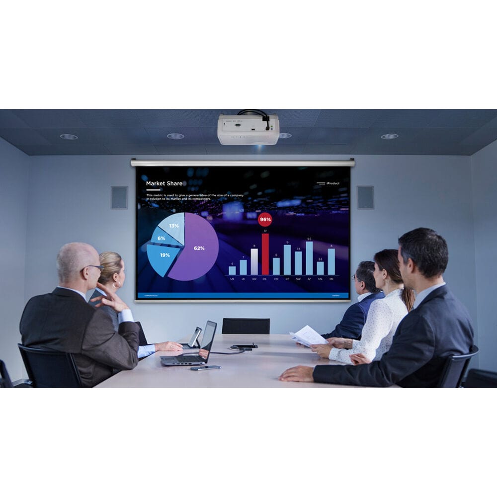 ViewSonic 3000 Lumens WXGA Short Throw LED Projector - Certified Refurbished