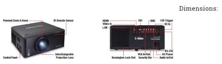 ViewSonic XGA 3D DLP Home Theater Projector - Certified Refurbished