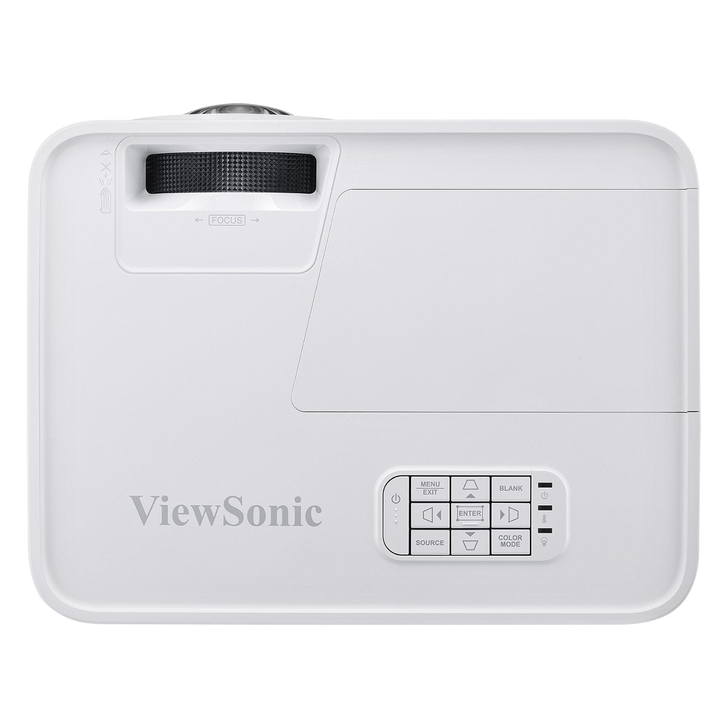 ViewSonic 3700 Lumens WXGA HDMI Networkable Short Throw Projector for Home and Office - Certified Refurbished