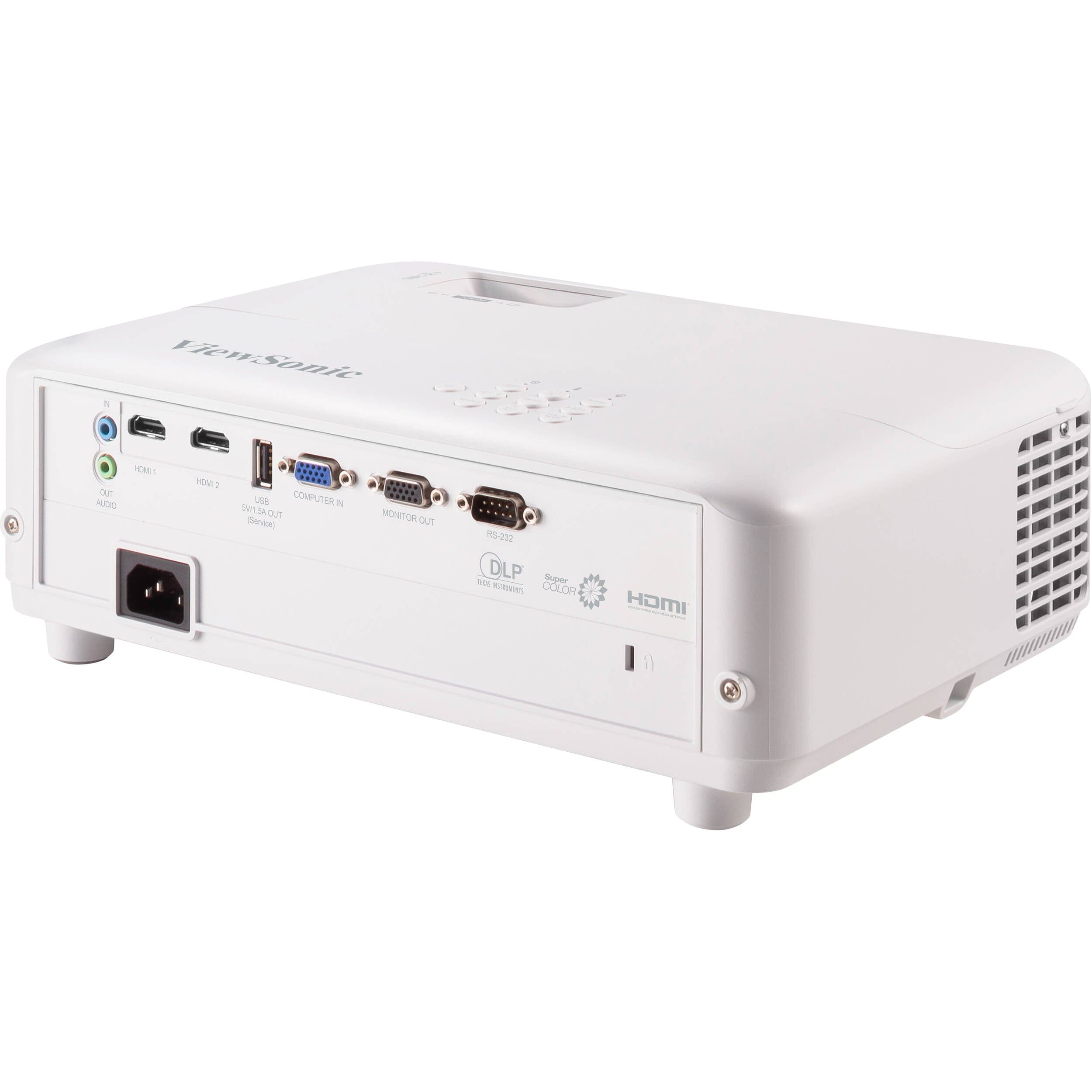 ViewSonic 1080p Projector 3500 Lumens - Certified Refurbished