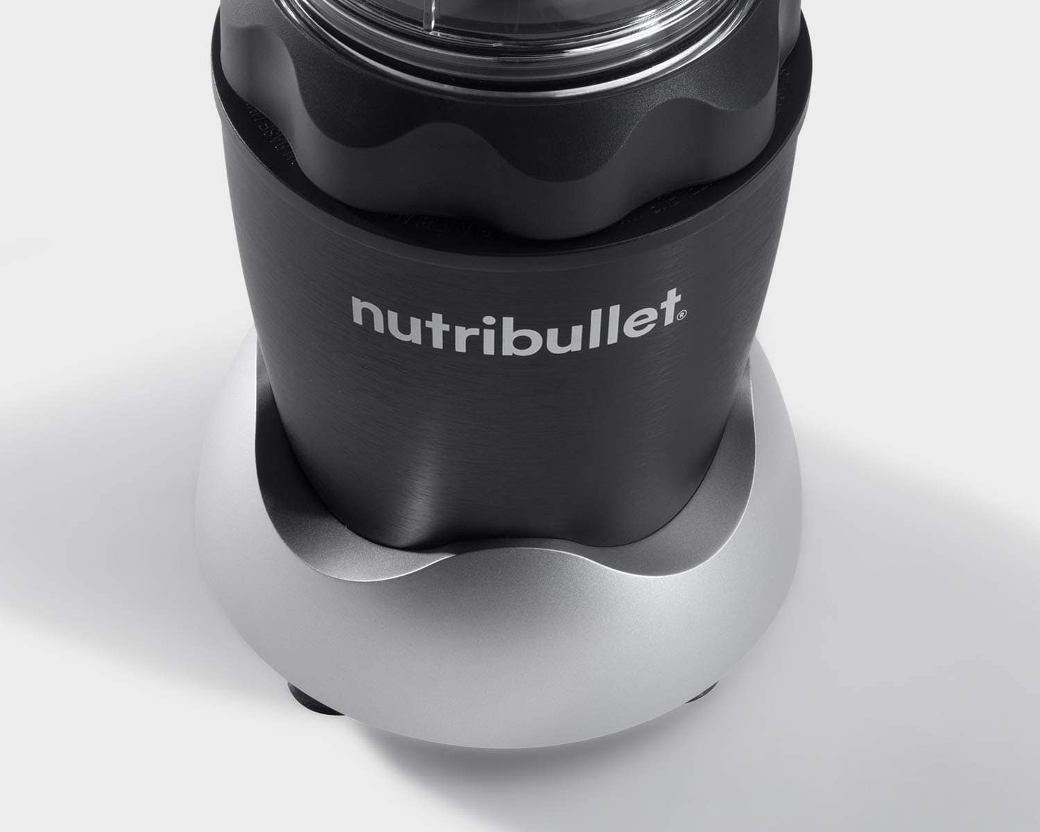 NutriBullet NB50100C Pro 1000 1000W 7-Piece Set Single Serve Blender Gray - Certified Refurbished