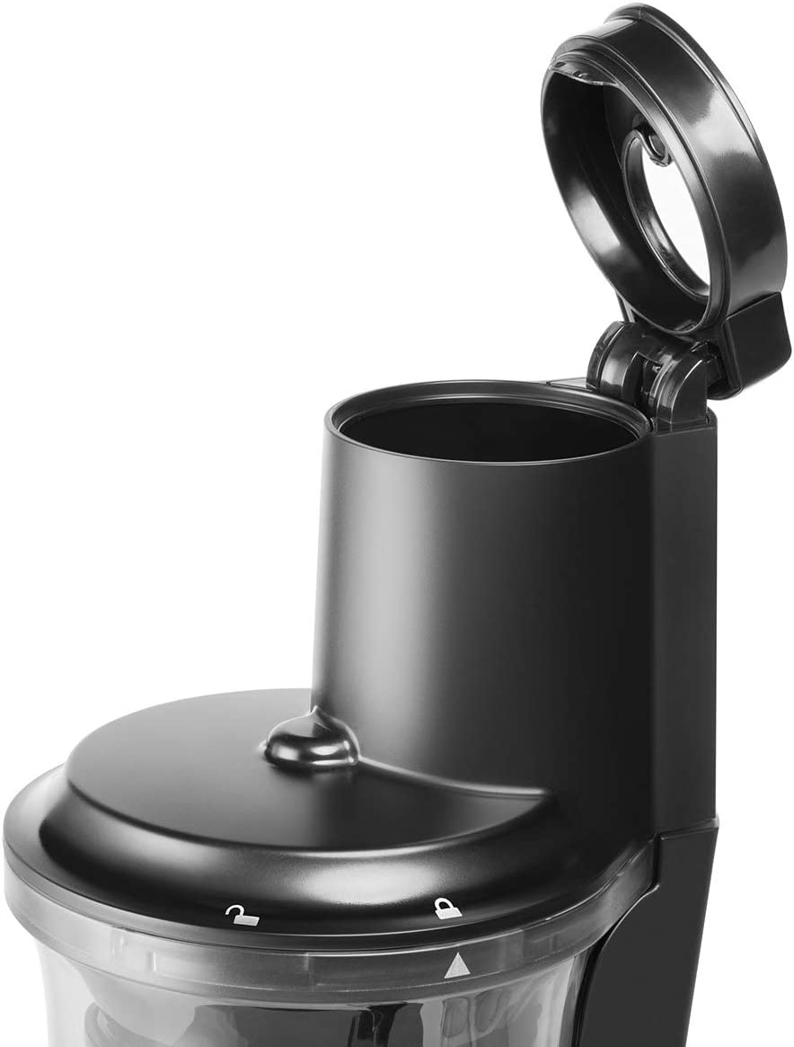 Nutribullet 150W Slow Masticating Cold Press Juicer with Brush Black - Certified Refurbished