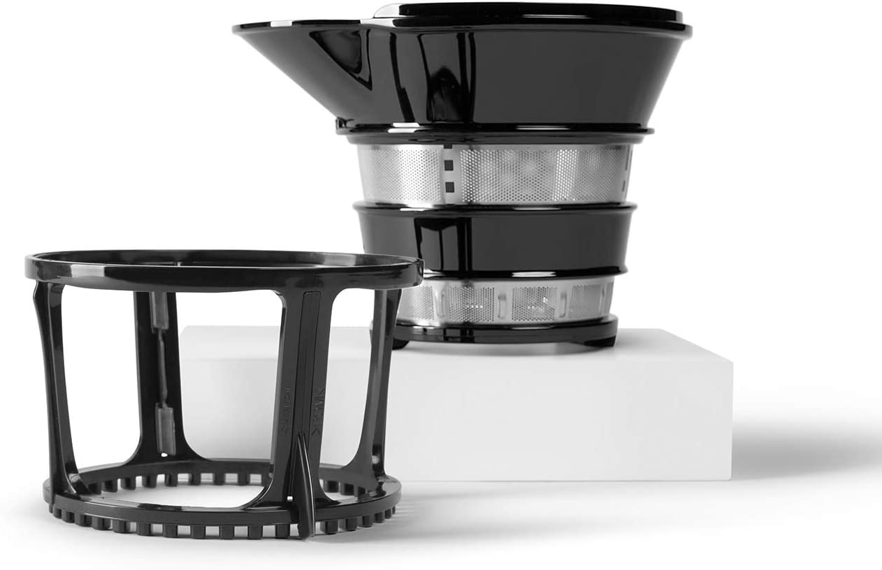 Nutribullet 150W Slow Masticating Cold Press Juicer with Brush Black - Certified Refurbished