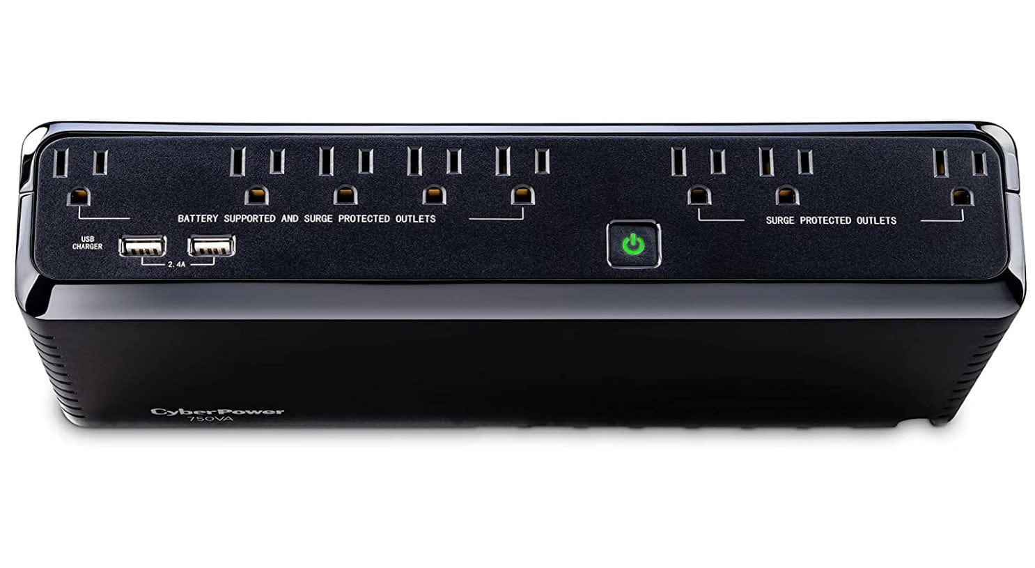 CyberPower SL750U 750VA/375W Slim Standby UPS - Certified Refurbished