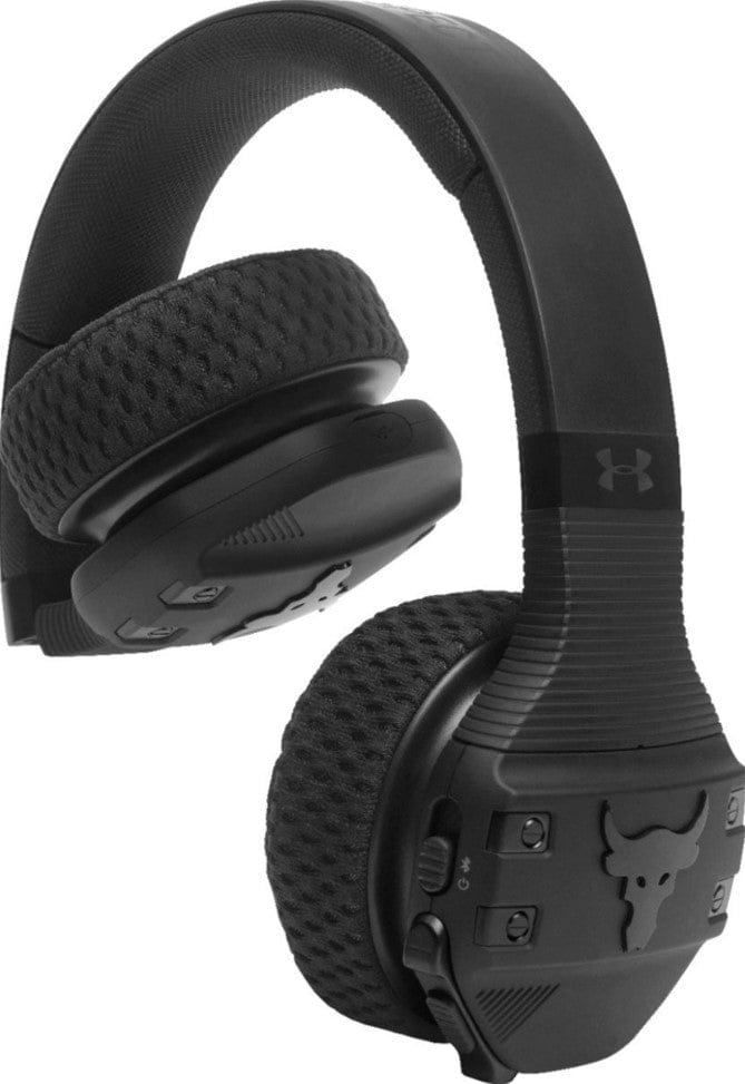 JBL Sport Project Rock Headphones Black Certified Refurbished