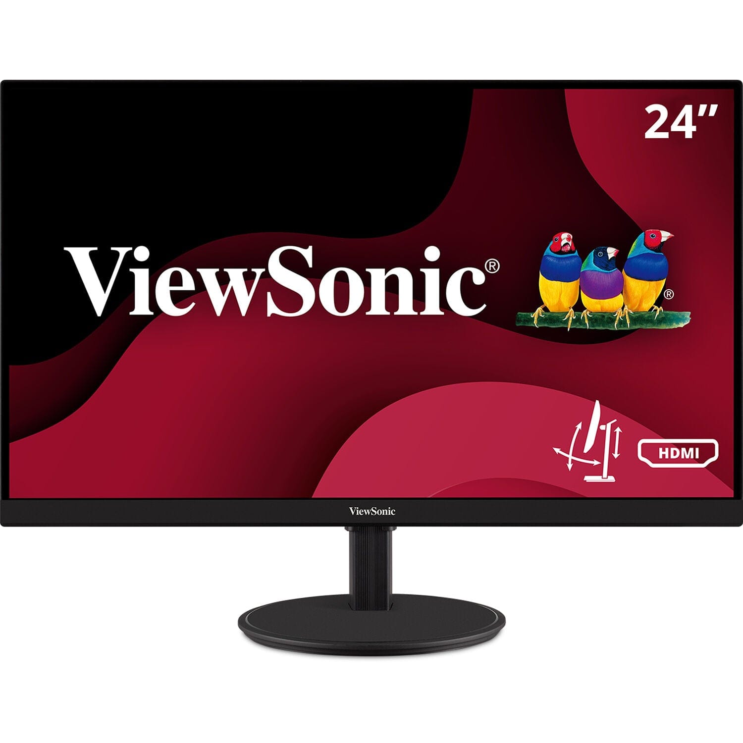 ViewSonic 24" 16:9 Adaptive-Sync MVA Monitor - Certified Refurbished