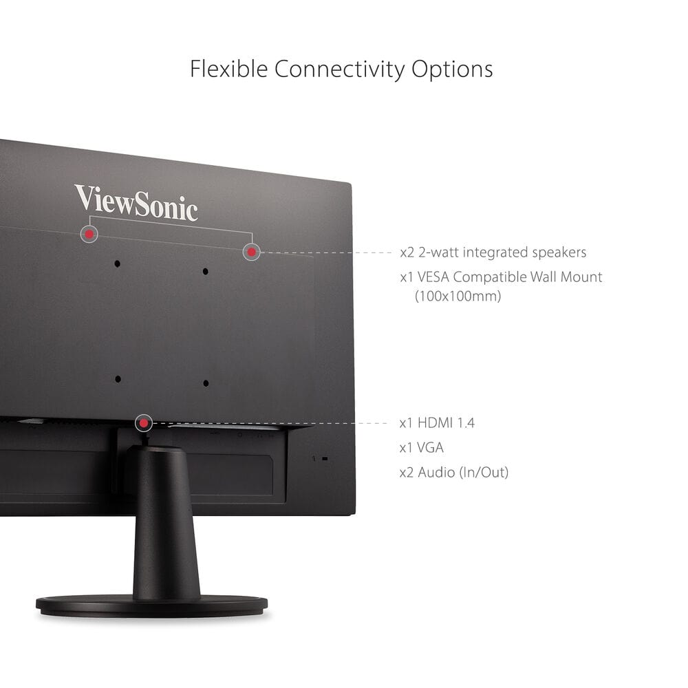 ViewSonic 27" 16:9 Adaptive-Sync VA Monitor - Certified Refurbished
