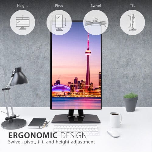 ViewSonic 27" USB Type-C Docking IPS Monitor - Certified Refurbished