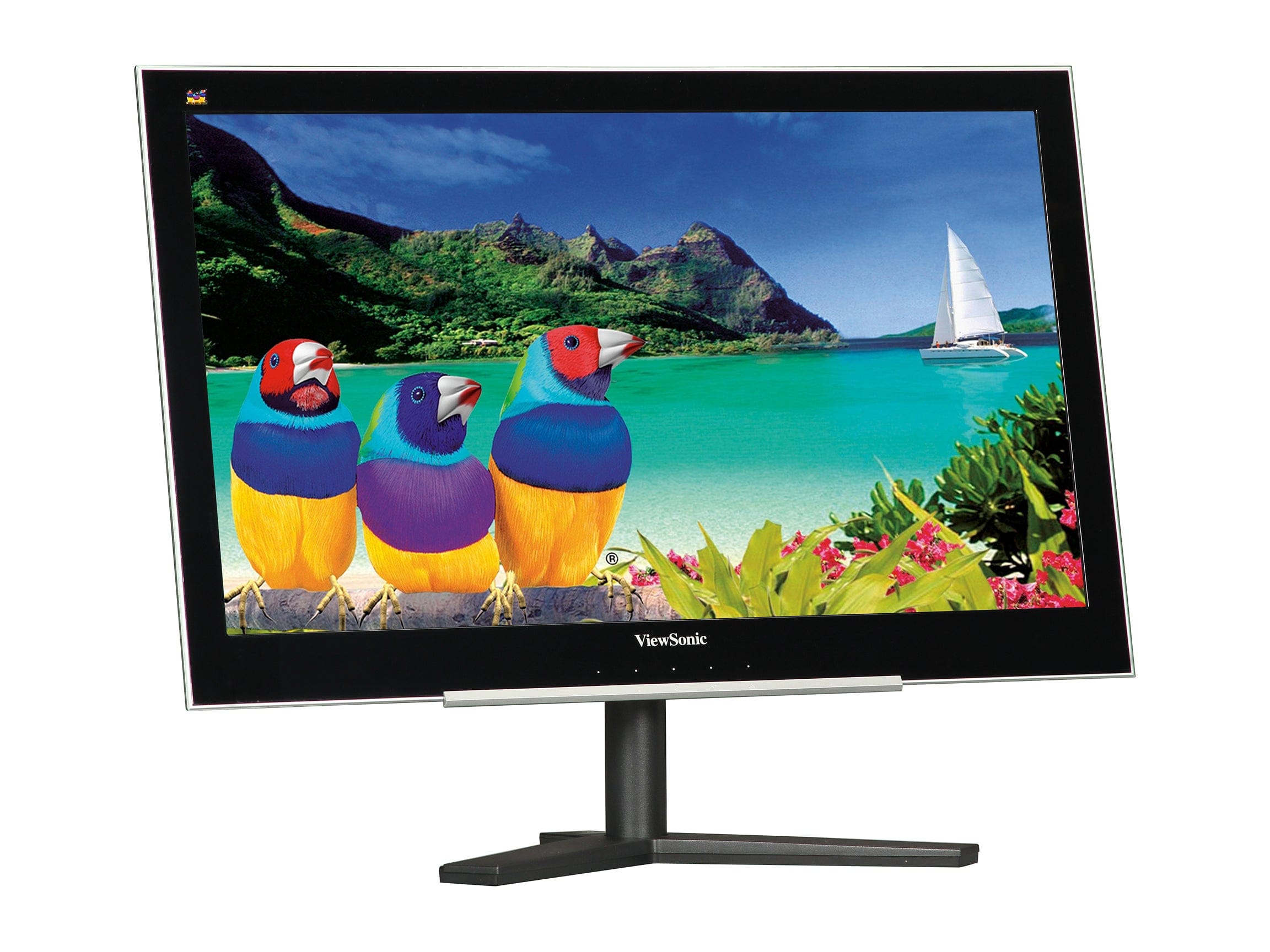 ViewSonic 22" Widescreen Ultra Thin IPS Panel LED Monitor Certified Refurbished