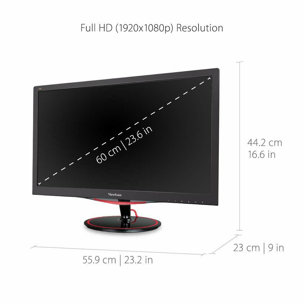 ViewSonic 23.6" 144 Hz FreeSync LCD Monitor - Certified Refurbished