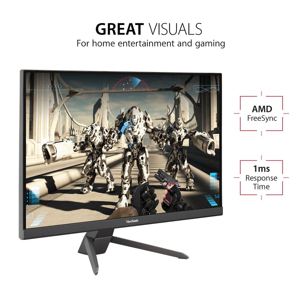 ViewSonic 24" 16:9 FreeSync 1080p Gaming VA Monitor - Certified Refurbished