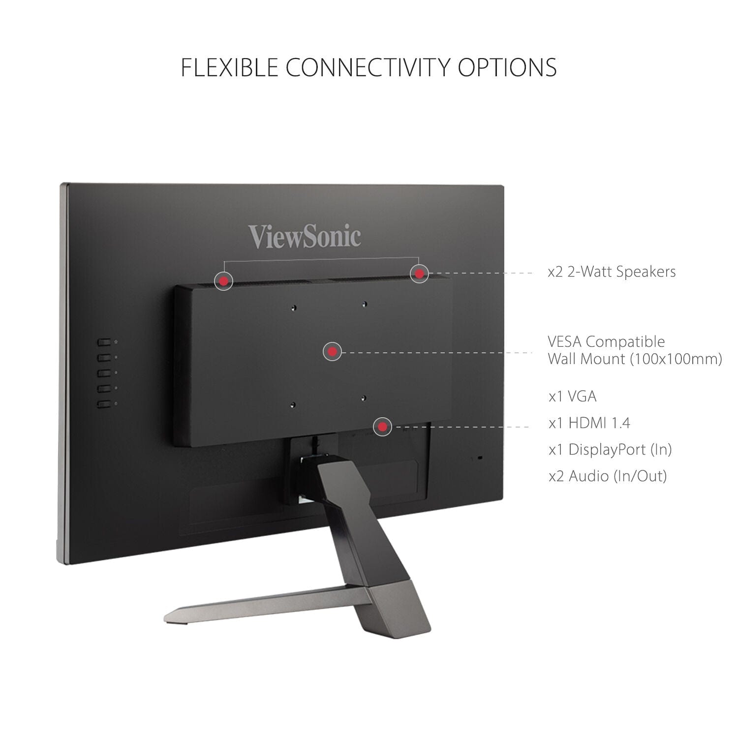 ViewSonic 24" 16:9 FreeSync 1080p Gaming VA Monitor - Certified Refurbished