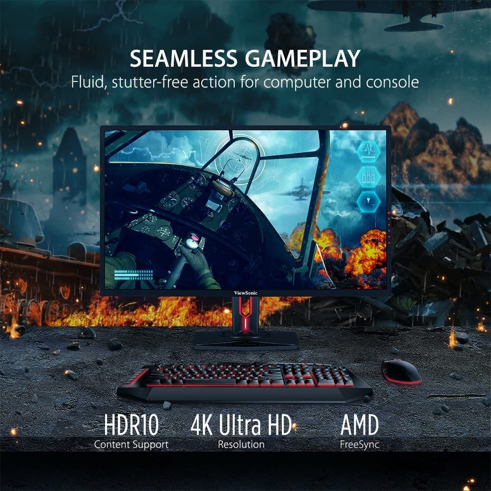 ViewSonic 32" 60Hz 4K Gaming Monitor - Certified Refurbished