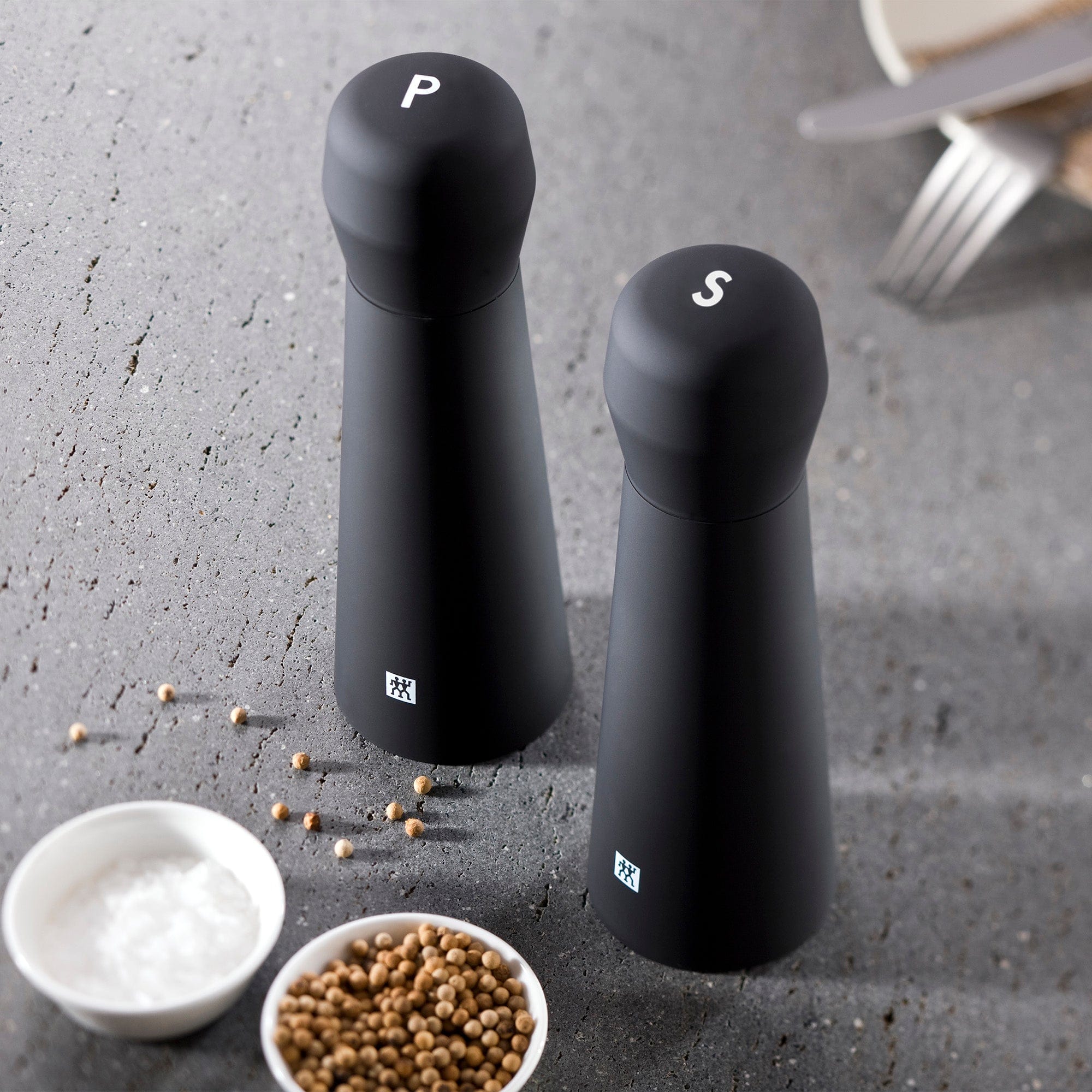 Zwilling Spices Salt Grinder, Black