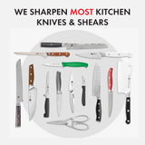 Knife Aid Professional Sharpening Service by Mail, 4 Knives