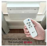 LG 10000 BTU 115V Window Air Conditioner, White