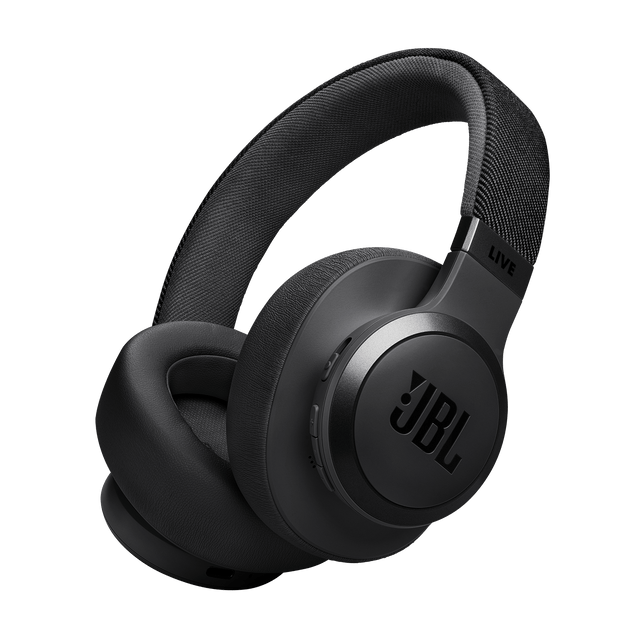 JBL Live 770NC Wireless Over-Ear Headphones, Black - Certified Refurbished