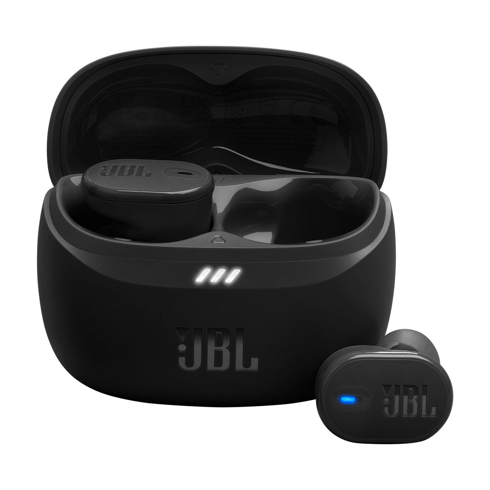 JBL Tune Buds 2 True Wireless Noise Cancelling Earbuds, Black - Certified Refurbished