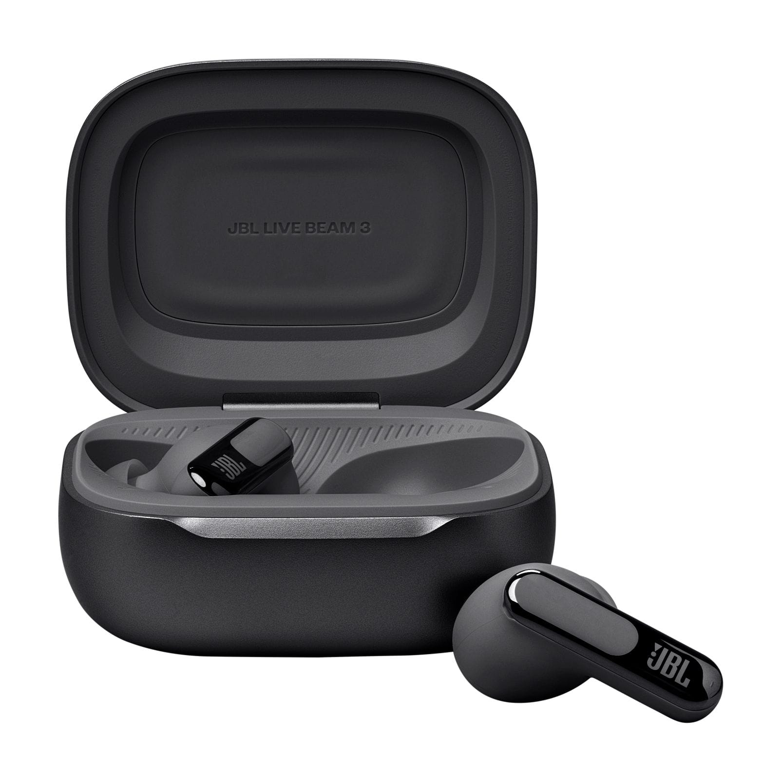 JBL Live Beam 3 True Wireless Bluetooth Earbuds, Black - Certified Refurbished