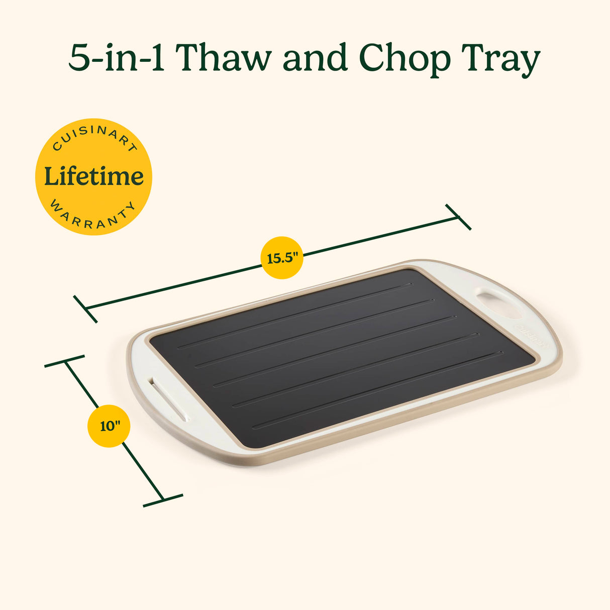 Cuisinart 5-in-1 Thaw & Chop Tray