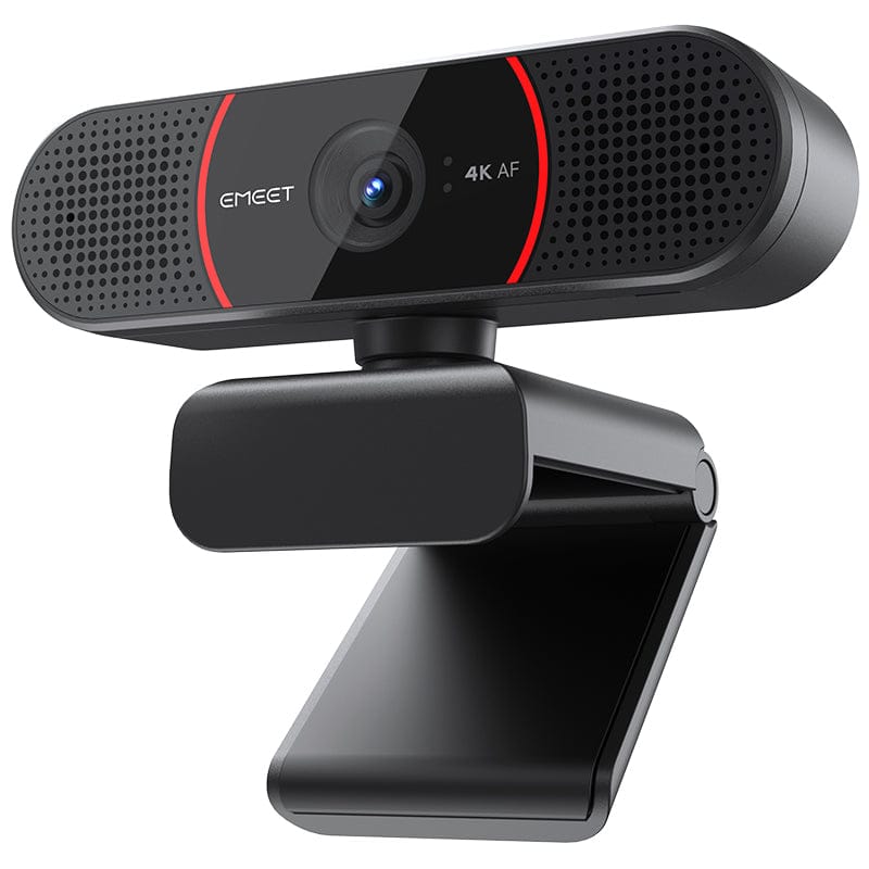 EMEET C960 4K ToF Auto Focus Webcam with Two Noise Cancalling Mics, Black