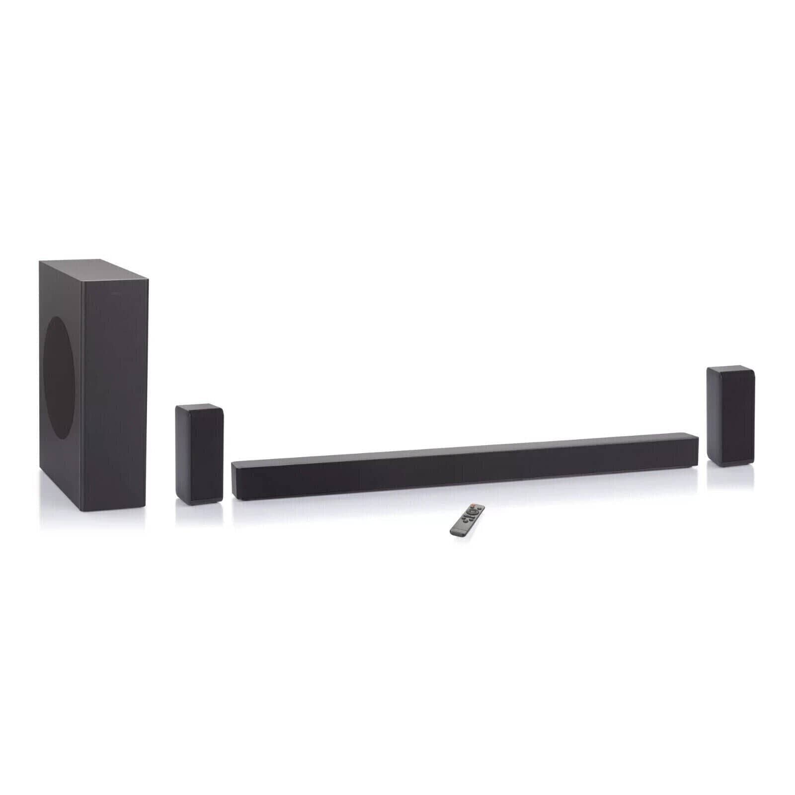 Onn 37" 5.1 Dolby Audio 700 Watt Bluetooth 6-Speaker Soundbar with Wireless Subwoofer - Certified Refurbished