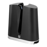 Zwilling V-Edge Professional Knife Sharpener, for both Western and Japanese Blades, Black