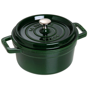 Staub Cast Iron 2.75-qt Round Cocotte, Dutch Oven - Basil