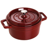Staub Cast Iron 2.75-qt Round Cocotte, Dutch Oven - Grenadine