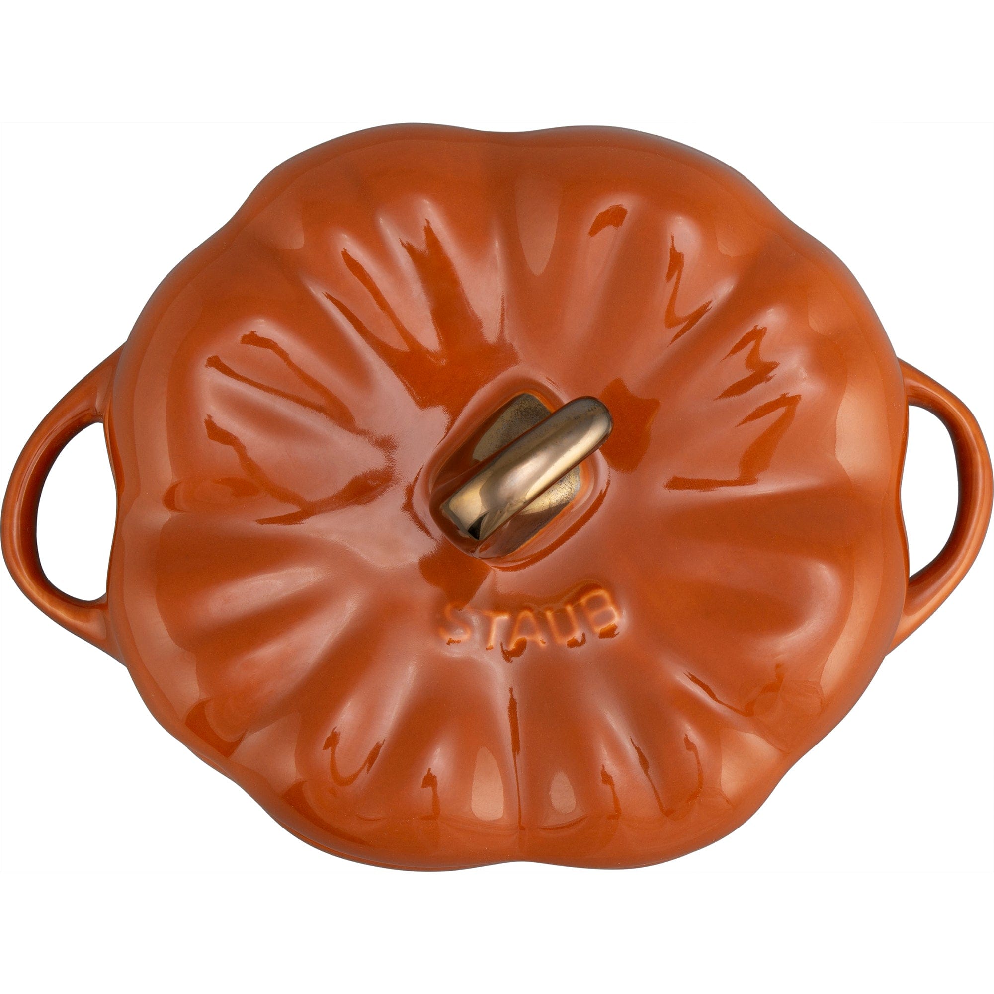 Staub Ceramic 24-oz Pumpkin Cocotte - Burnt Orange