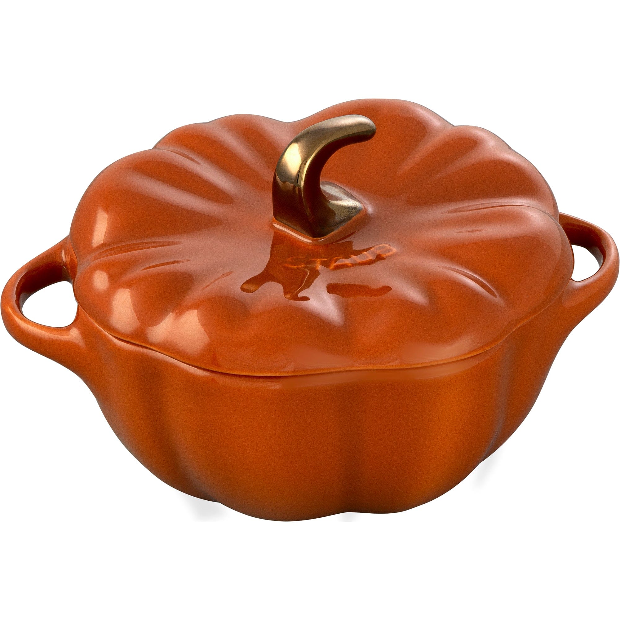 Staub Ceramic 24-oz Pumpkin Cocotte - Burnt Orange