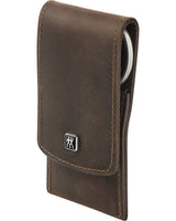 Zwilling Beauty Twinox 4-pc Manicure Set with Brown Leather Case